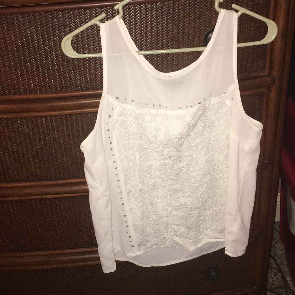 White American Eagle Top